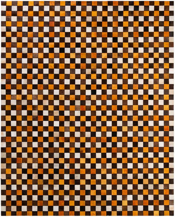 8' 2 x 9' 11 Cowhide - Patchwork Rug