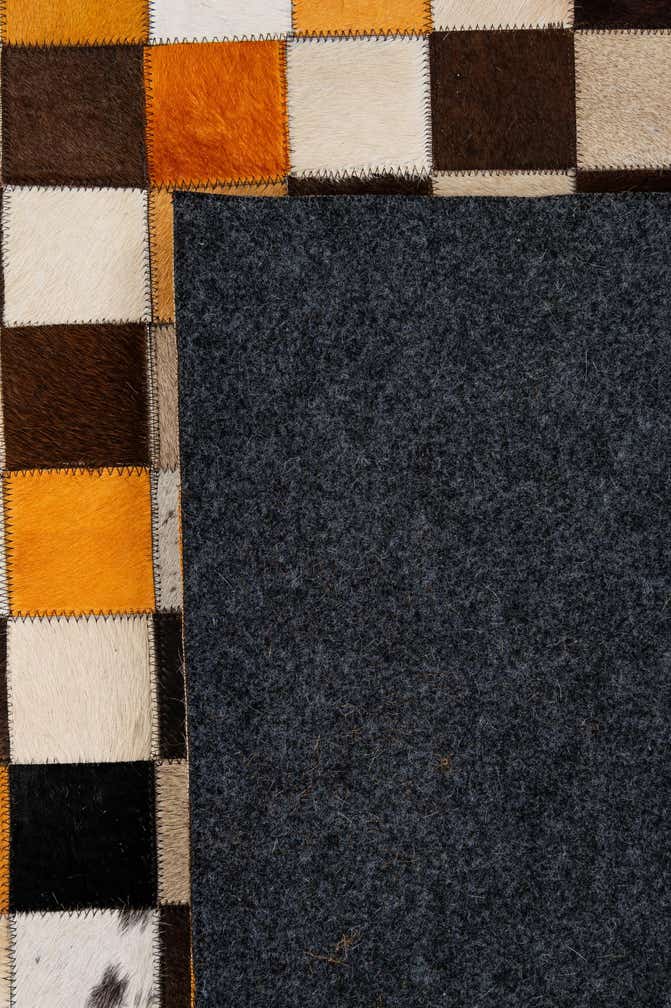 8' 2 x 10' Cowhide - Patchwork Rug