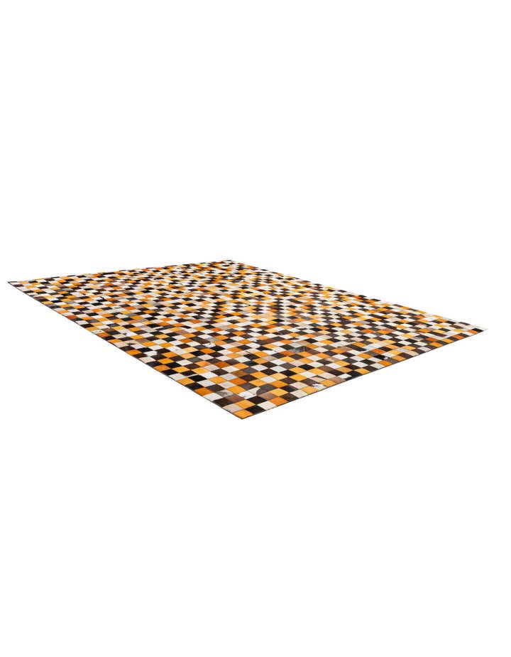8' 1 x 10' Cowhide - Patchwork Rug