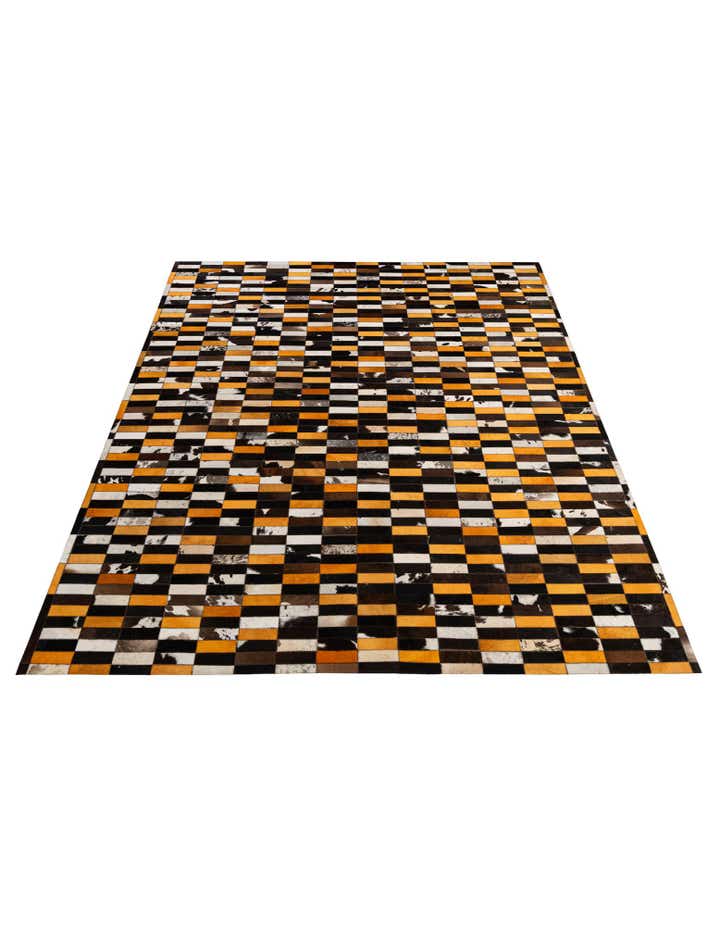 8' 3 x 10' Cowhide - Patchwork Rug