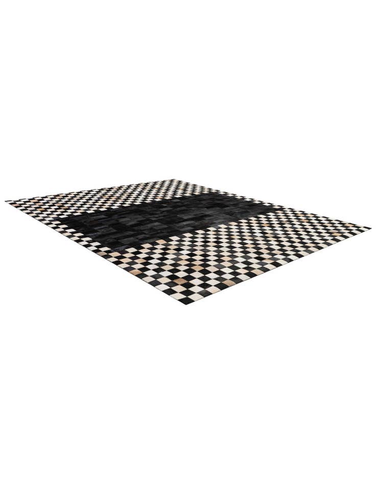 Detail image of 8' 1 x 10' Cowhide - Patchwork Rug