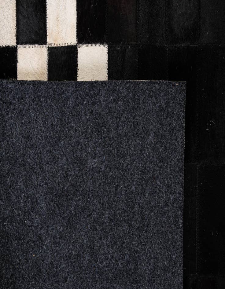 Detail image of 8' 1 x 10' Cowhide - Patchwork Rug