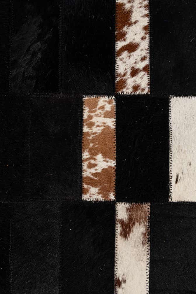 8' 1 x 10' 1 Cowhide - Patchwork Rug