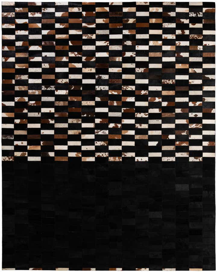 8' 1 x 10' 1 Cowhide - Patchwork Rug
