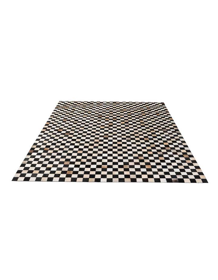 8' x 9' 11 Cowhide - Patchwork Rug