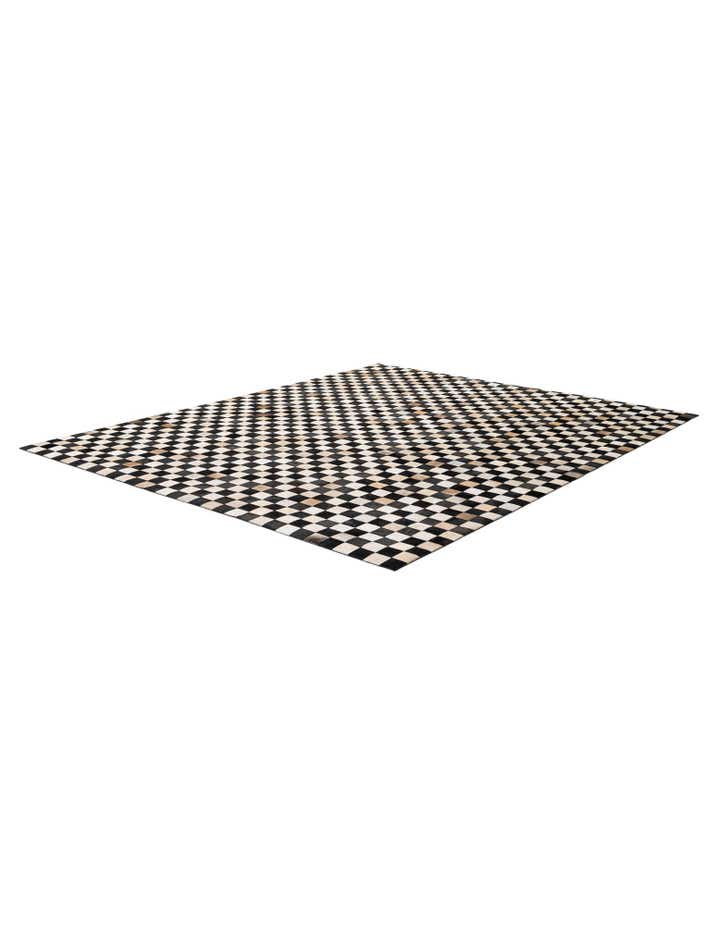 8' x 9' 11 Cowhide - Patchwork Rug