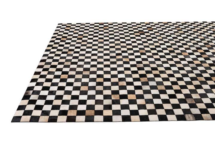 8' x 9' 11 Cowhide - Patchwork Rug