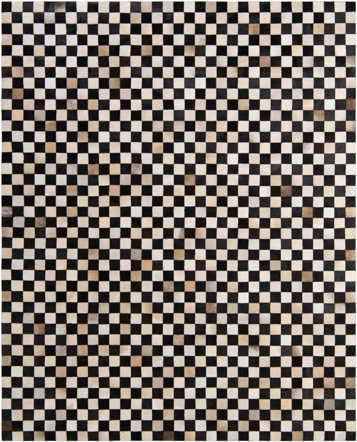 8' x 9' 11 Cowhide - Patchwork Rug