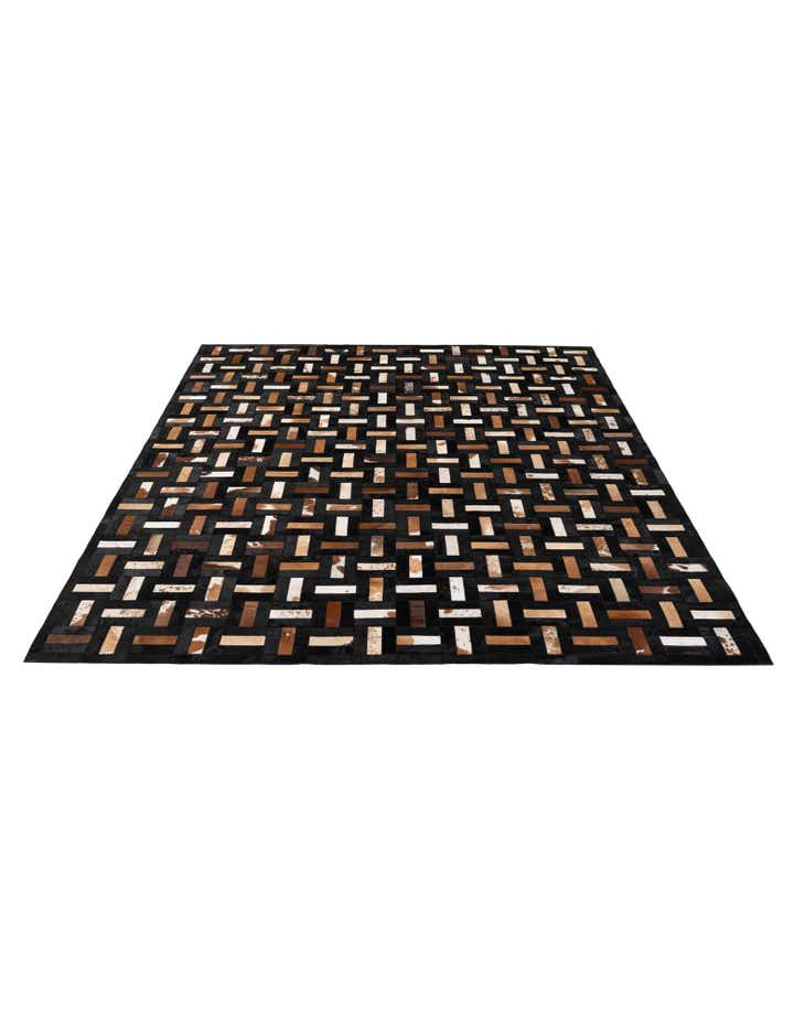 8' 2 x 10' Cowhide - Patchwork Rug