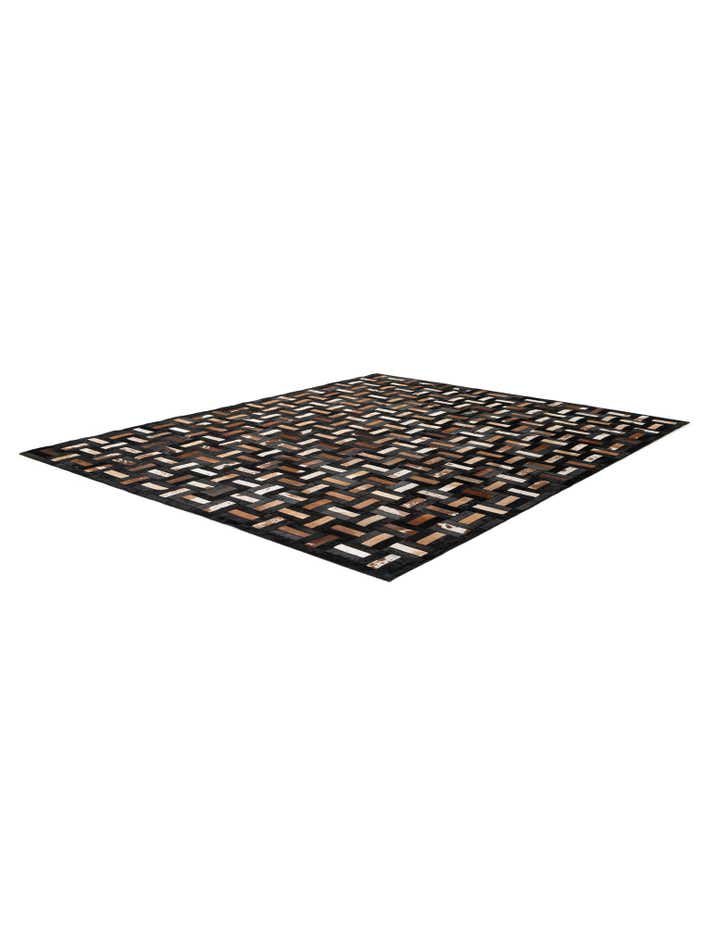 8' 2 x 10' Cowhide - Patchwork Rug