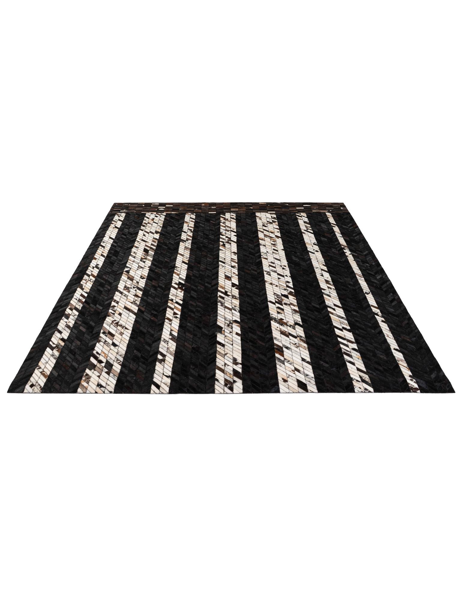 7' 11 x 9' 11 Cowhide - Patchwork Rug