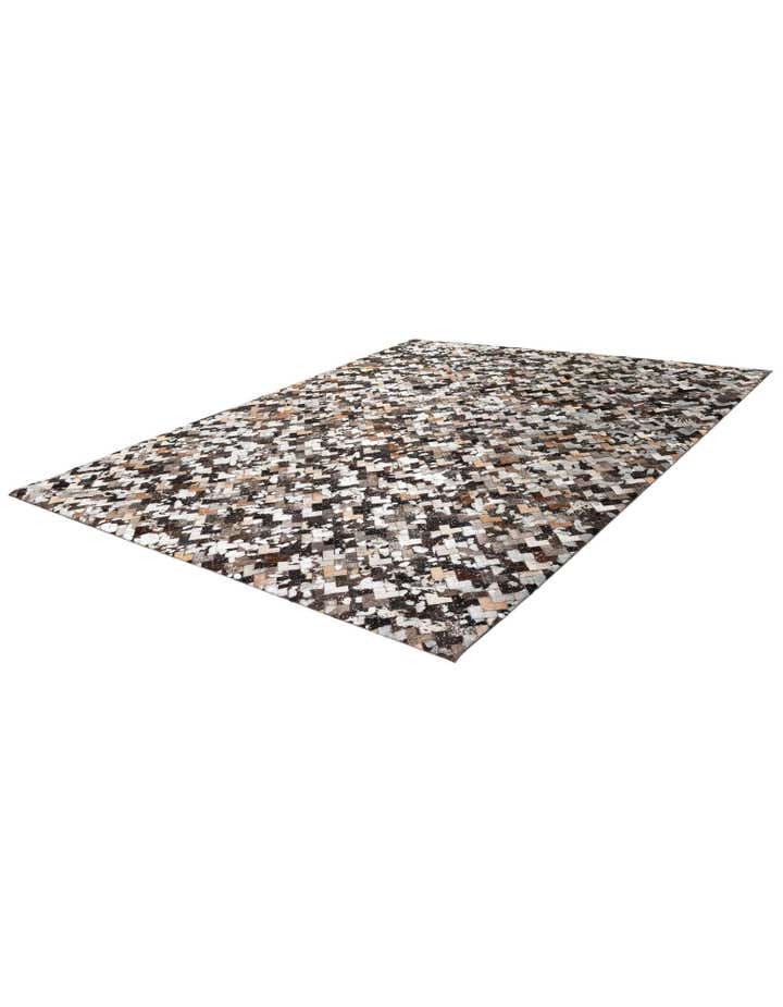 8' x 9' 11 Cowhide - Patchwork Rug