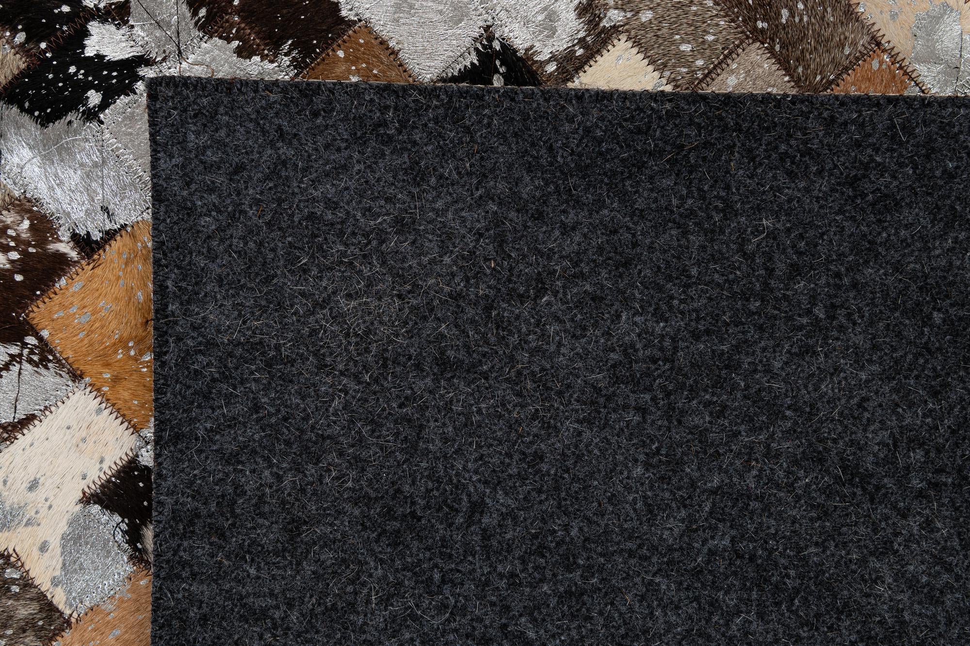 8' x 9' 11 Cowhide - Patchwork Rug