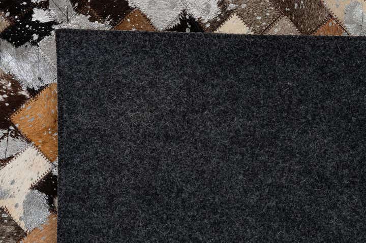 8' x 9' 11 Cowhide - Patchwork Rug