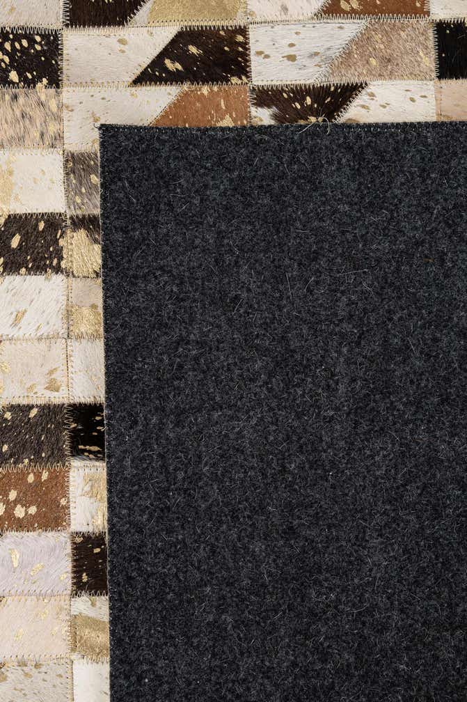 7' 11 x 9' 11 Cowhide - Patchwork Rug