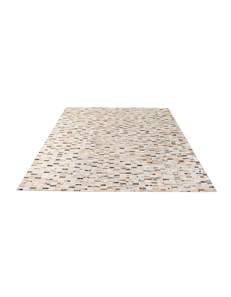 Detail image of 7' 10 x 9' 8 Cowhide - Patchwork Rug