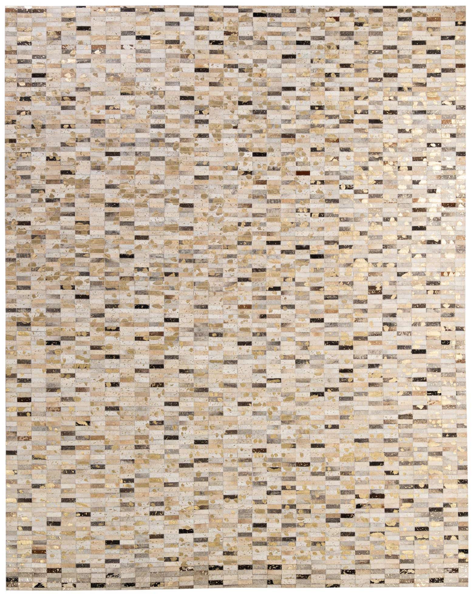 7' 11 x 10' Cowhide - Patchwork Rug