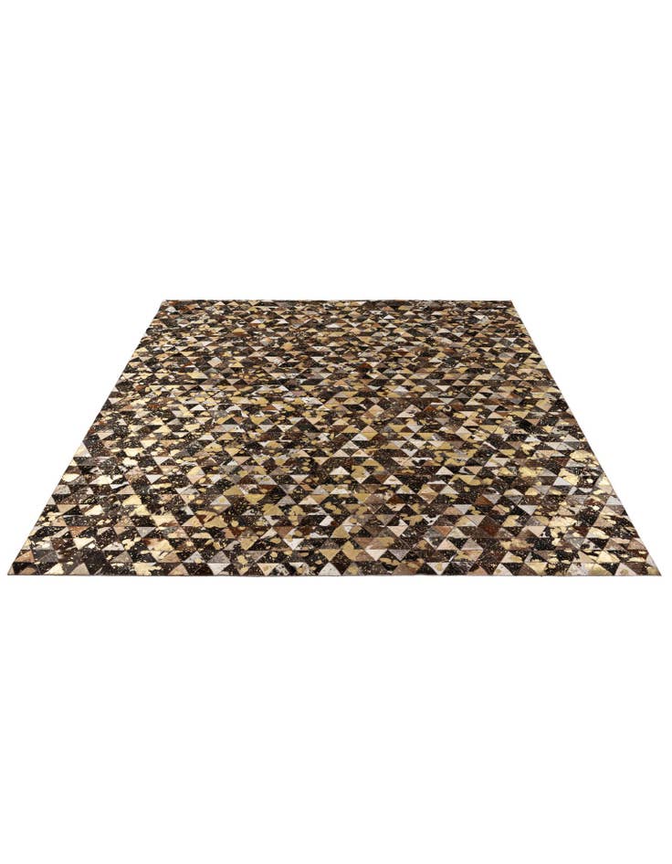 Detail image of 7' 11 x 10' Cowhide - Patchwork Rug