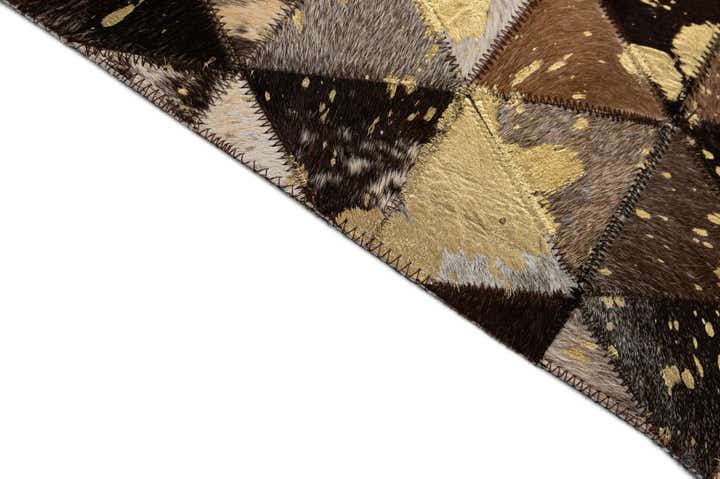 7' 11 x 10' Cowhide - Patchwork Rug