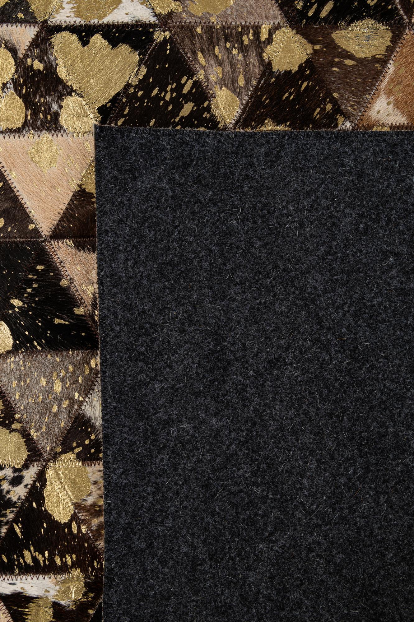 7' 11 x 10' Cowhide - Patchwork Rug