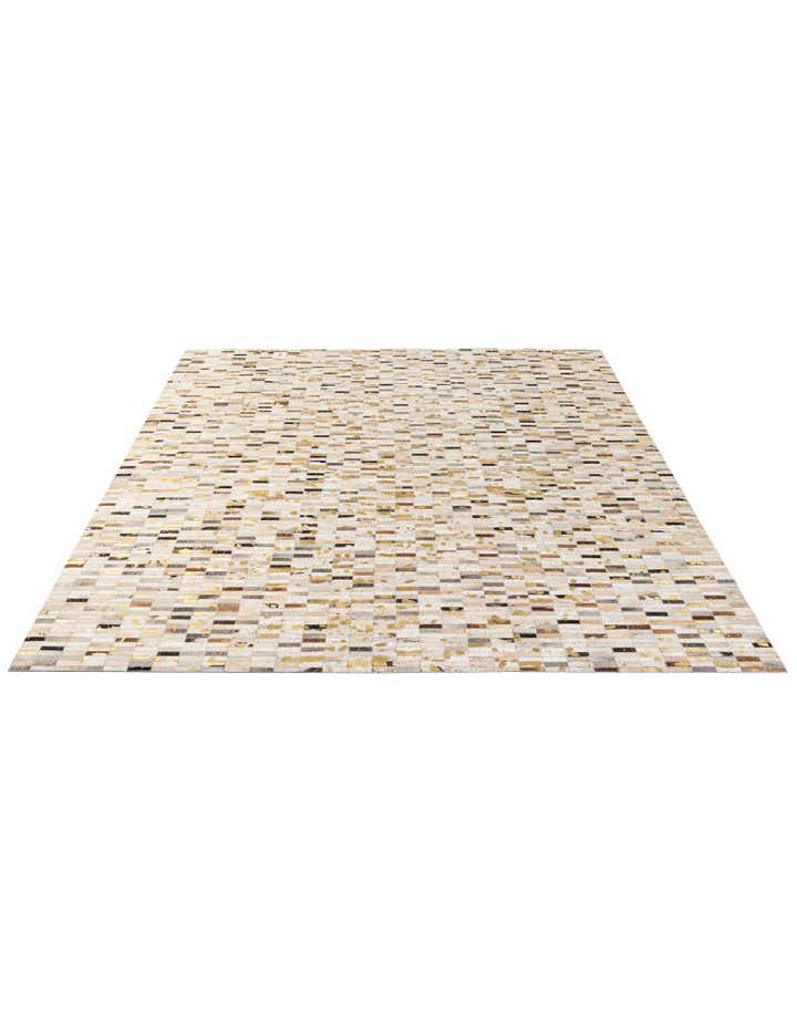 7' 11 x 10' 1 Cowhide - Patchwork Rug
