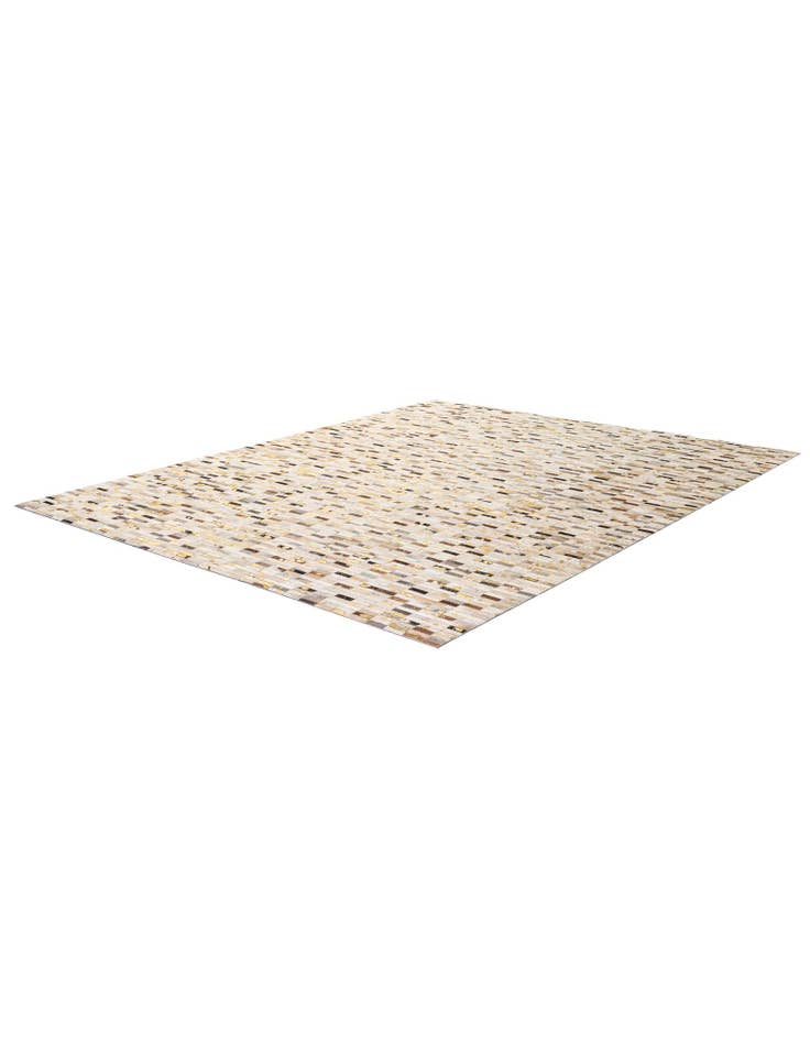 Detail image of 7' 11 x 10' 1 Cowhide - Patchwork Rug