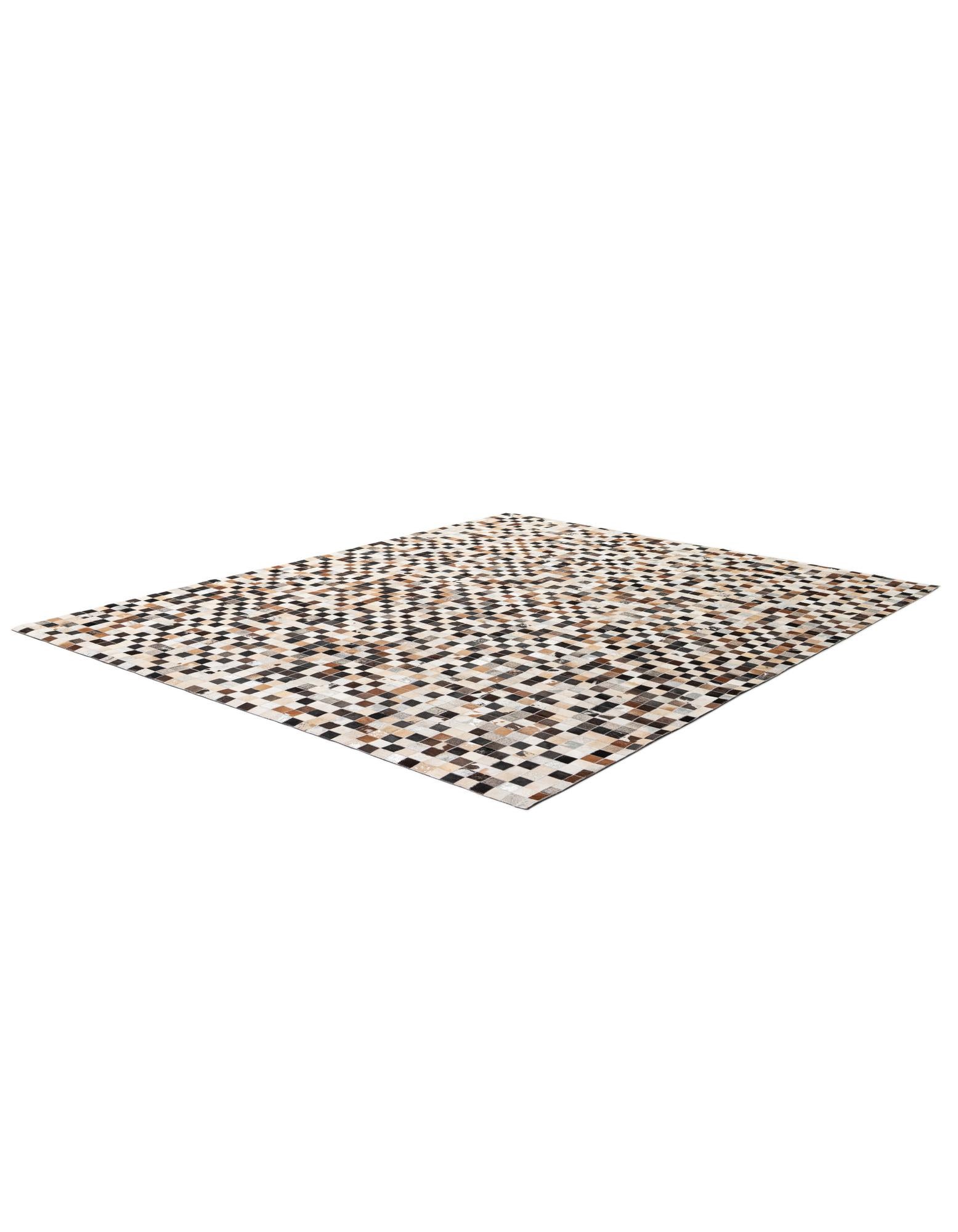 7' 11 x 9' 11 Cowhide - Patchwork Rug
