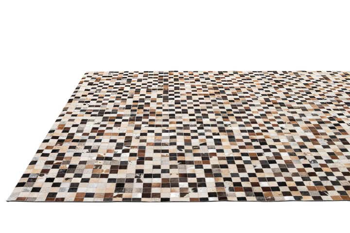 7' 11 x 9' 11 Cowhide - Patchwork Rug