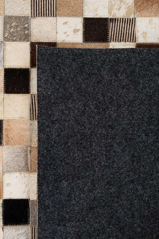 8' x 9' 10 Cowhide - Patchwork Rug