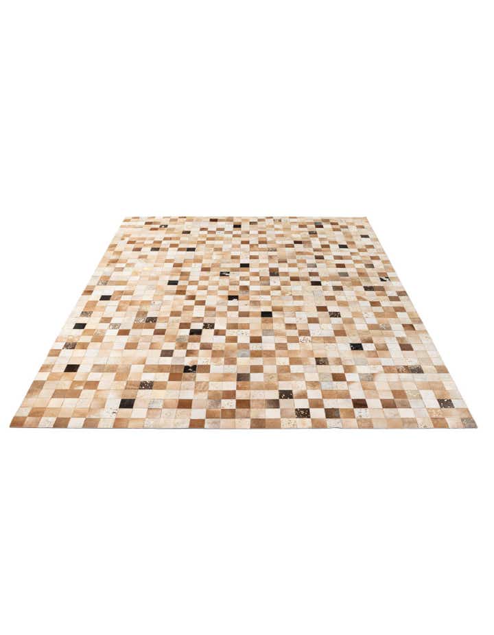 7' 11 x 9' 11 Cowhide - Patchwork Rug