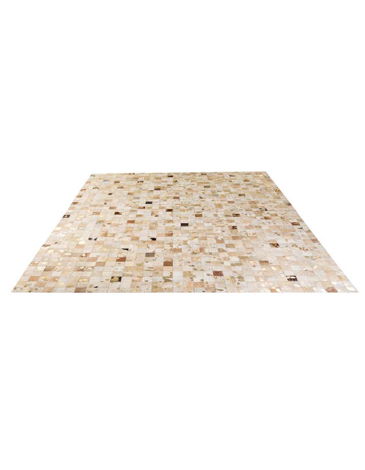 8' 1 x 9' 9 Cowhide - Patchwork Rug