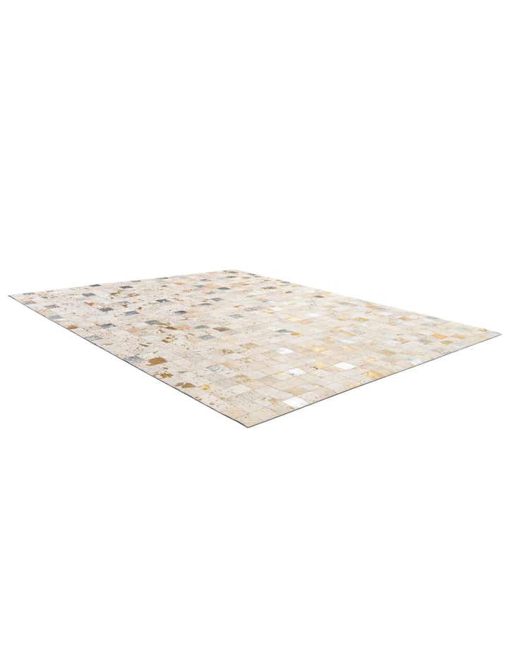 7' 11 x 9' 10 Cowhide - Patchwork Rug