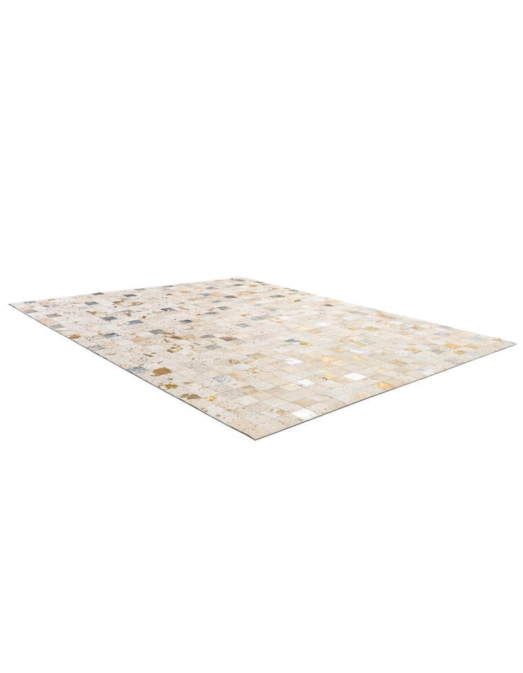 Detail image of 7' 11 x 9' 10 Cowhide - Patchwork Rug
