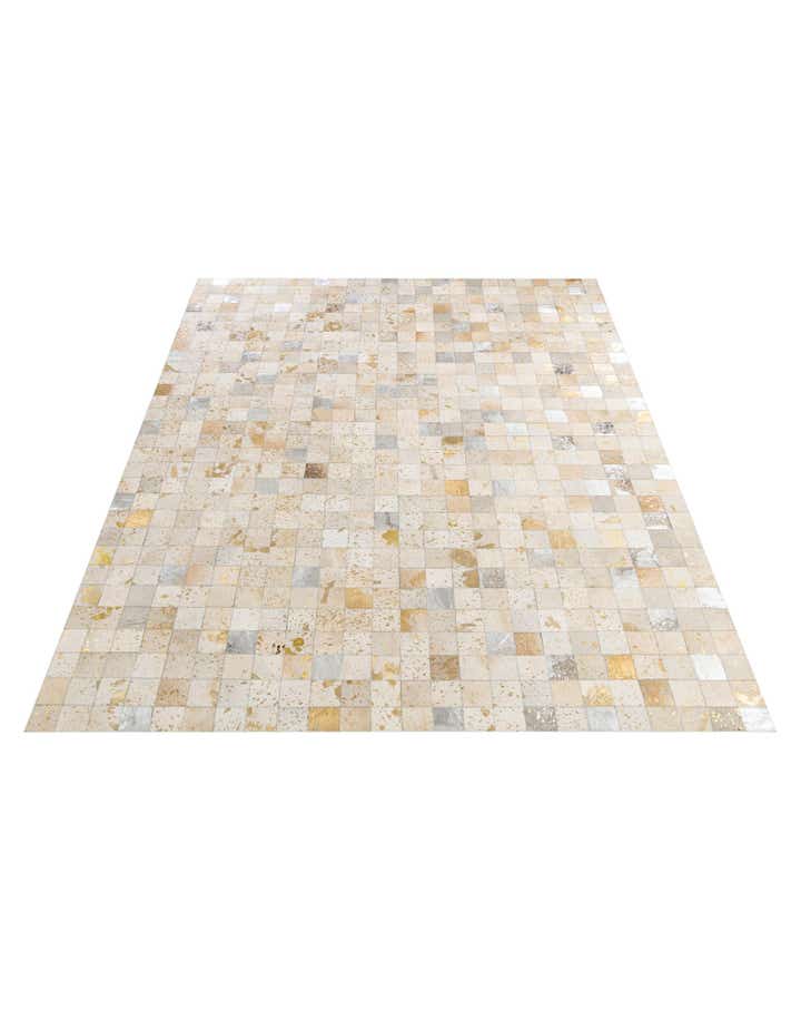 7' 11 x 9' 10 Cowhide - Patchwork Rug