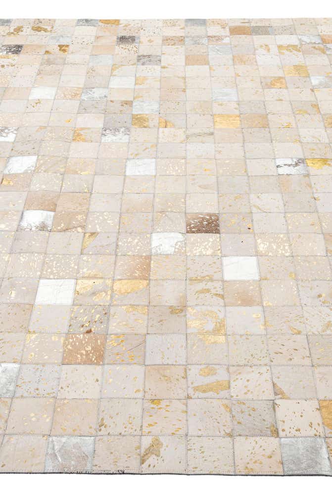 7' 11 x 9' 10 Cowhide - Patchwork Rug