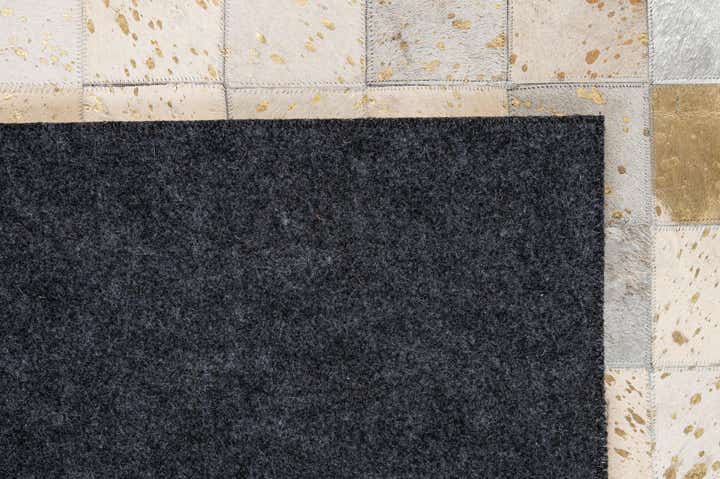7' 11 x 9' 10 Cowhide - Patchwork Rug