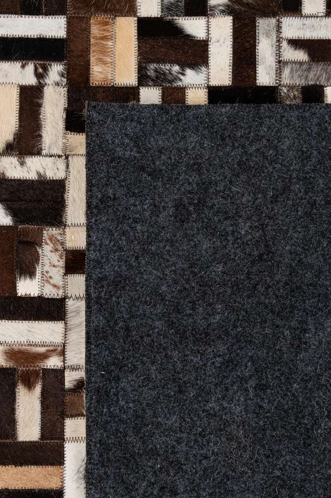 8' x 10' 1 Cowhide - Patchwork Rug