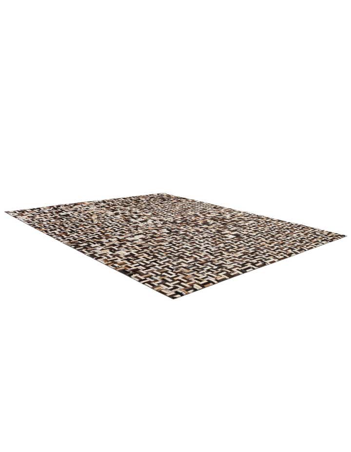 8' 1 x 9' 10 Cowhide - Patchwork Rug