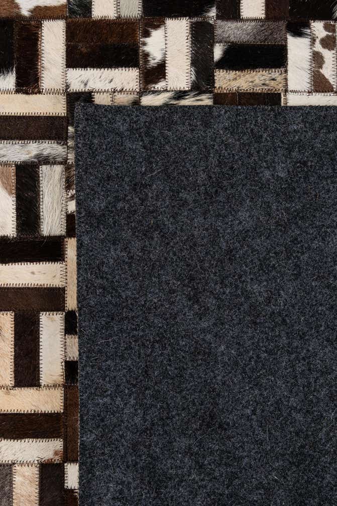 8' 1 x 9' 10 Cowhide - Patchwork Rug