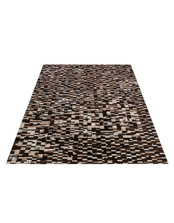 Detail image of 8' 1 x 10' Cowhide - Patchwork Rug