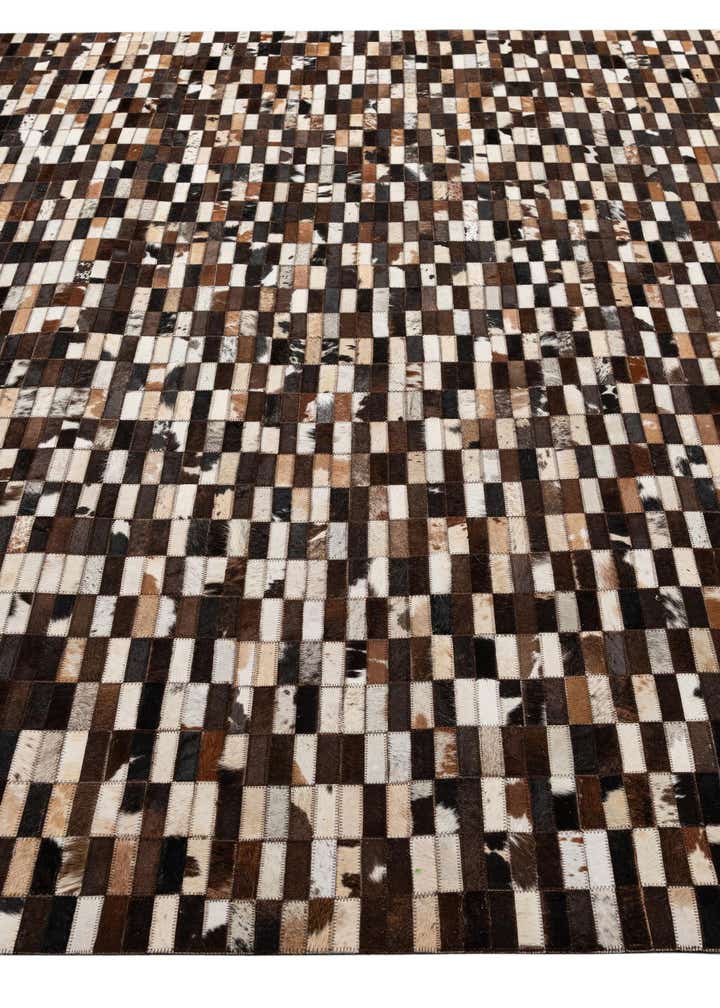 8' 1 x 10' 1 Cowhide - Patchwork Rug