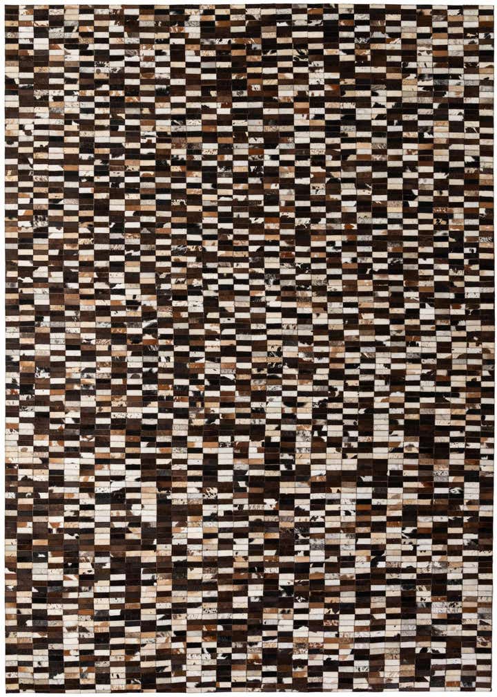 8' 1 x 10' 1 Cowhide - Patchwork Rug