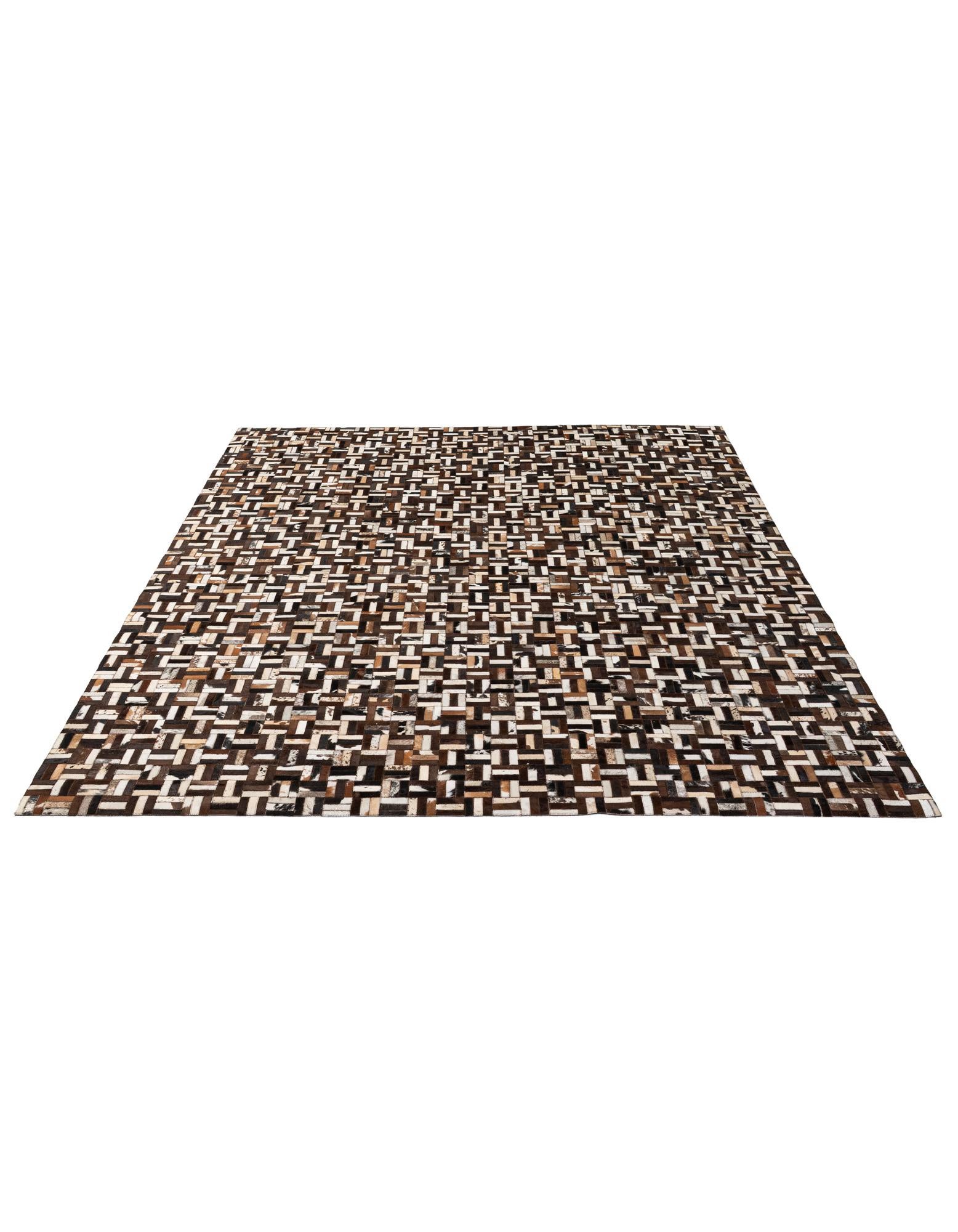 8' 2 x 10' Cowhide - Patchwork Rug