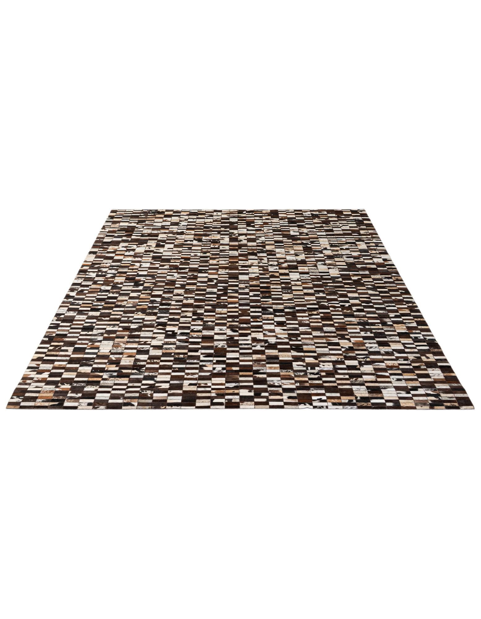 8' 1 x 10' Cowhide - Patchwork Rug