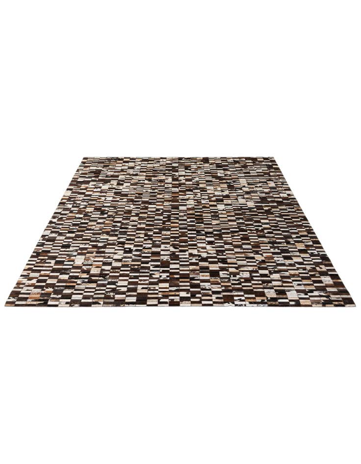 Detail image of 8' 1 x 10' Cowhide - Patchwork Rug