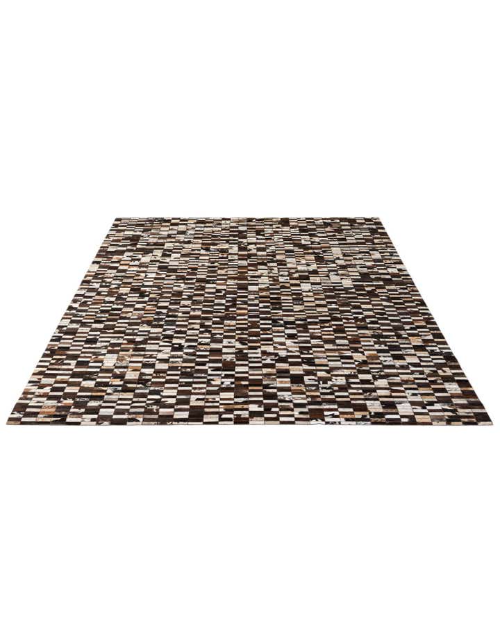 8' 1 x 10' Cowhide - Patchwork Rug