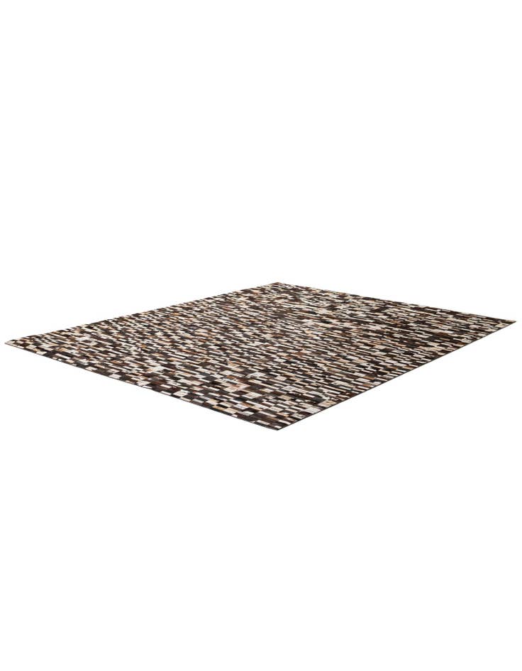 Detail image of 8' 1 x 9' 11 Cowhide - Patchwork Rug