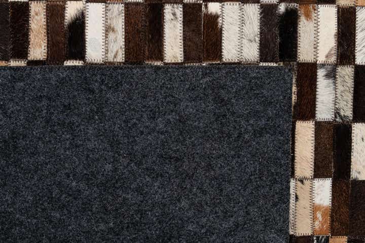 8' 1 x 9' 11 Cowhide - Patchwork Rug