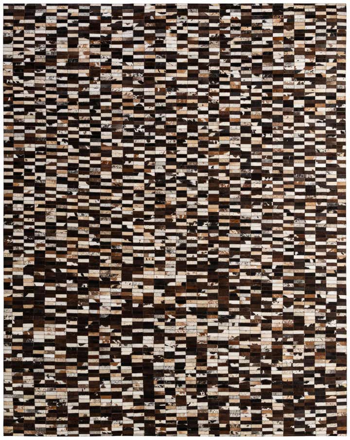 8' 1 x 9' 11 Cowhide - Patchwork Rug