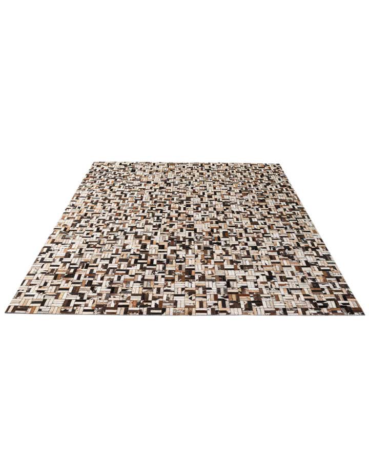 8' x 9' 11 Cowhide - Patchwork Rug